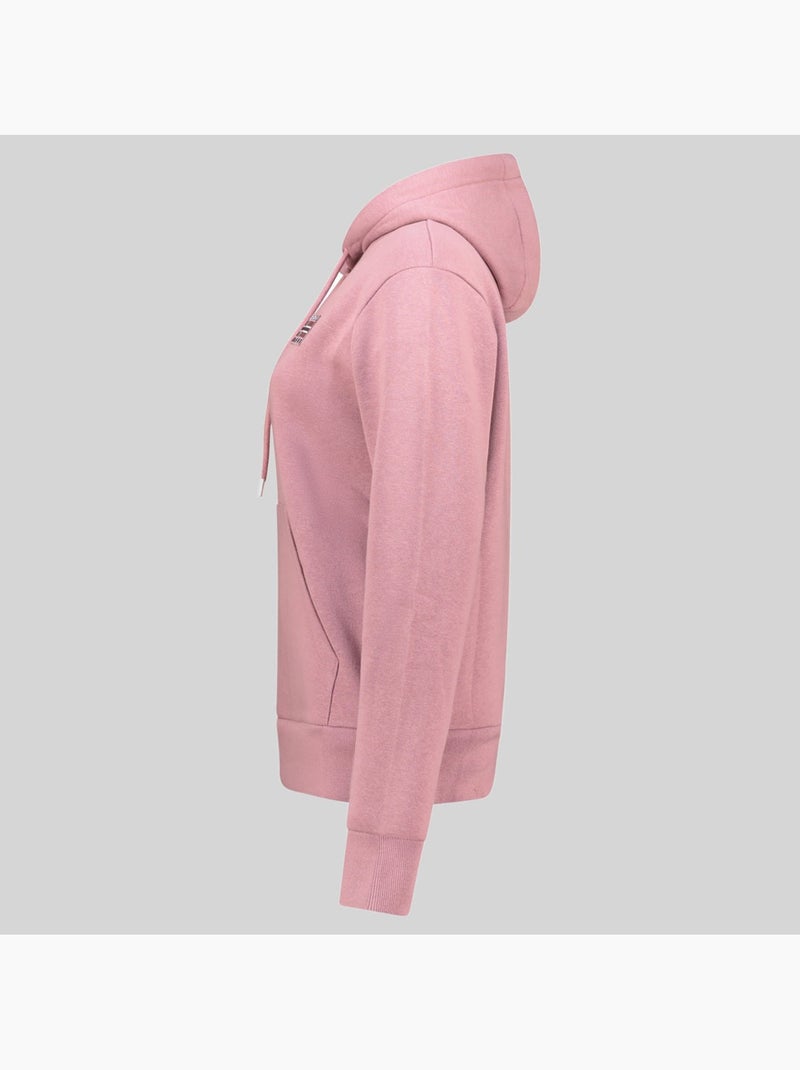 Sweat à capuche guni – geographical norway Rose poudré - Kiabi