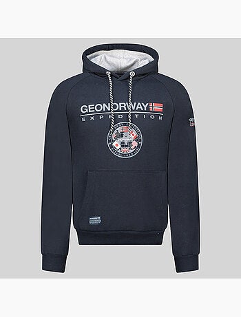 Sweat à capuche gvick – geographical norway