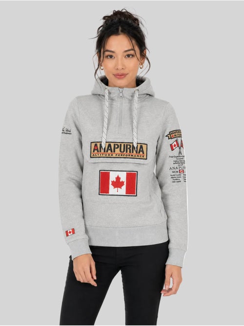 Sweat à capuche gymana – anapurna - Kiabi