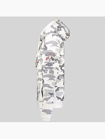 Sweat à capuche gymclass camo – geographical norway