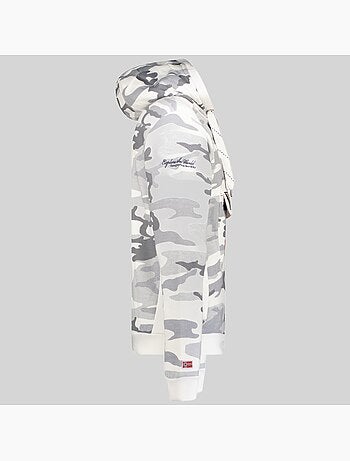 Sweat à capuche gymclass camo – geographical norway