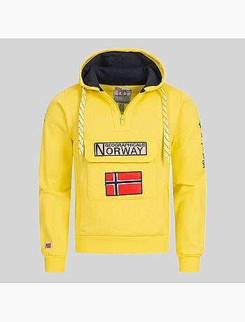 Sweat à capuche gymclass fluo – geographical norway