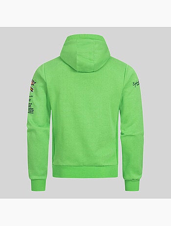 Sweat à capuche gymclass fluo – geographical norway
