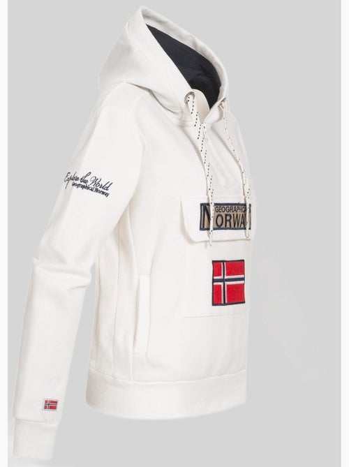 Sweat à capuche gymclass – geographical norway - Kiabi