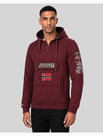 Sweat à capuche gymclass – geographical norway