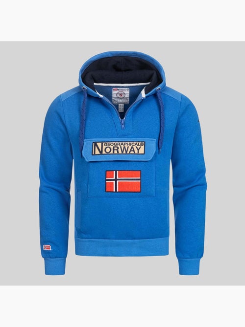 Sweat à capuche gymclass – geographical norway - Kiabi