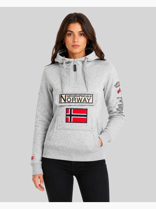 Sweat à capuche gymclass – geographical norway - Kiabi Sweat à capuche gymclass – geographical norway - Kiabi