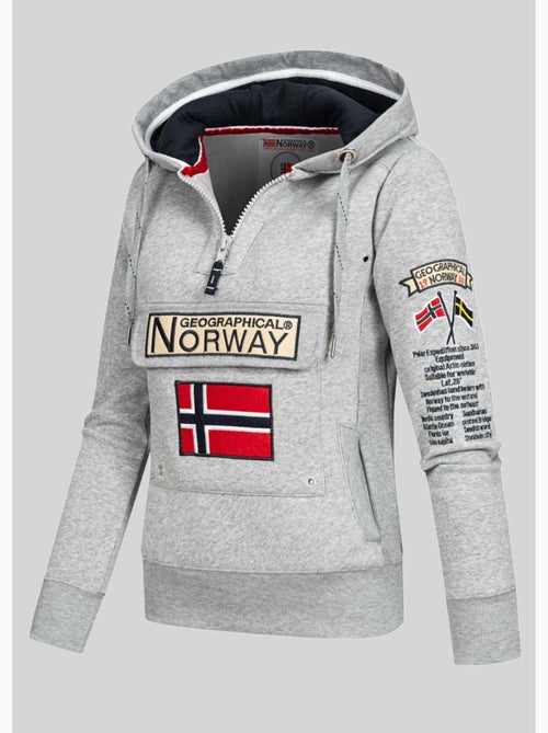 Sweat à capuche gymclass – geographical norway - Kiabi Sweat à capuche gymclass – geographical norway - Kiabi