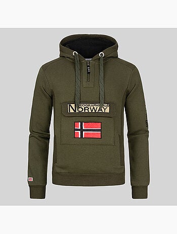 Sweat à capuche gymclass – geographical norway