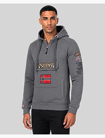 Sweat à capuche gymclass – geographical norway