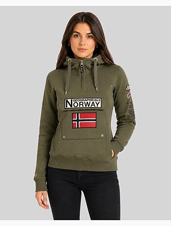 Sweat à capuche gymclass – geographical norway