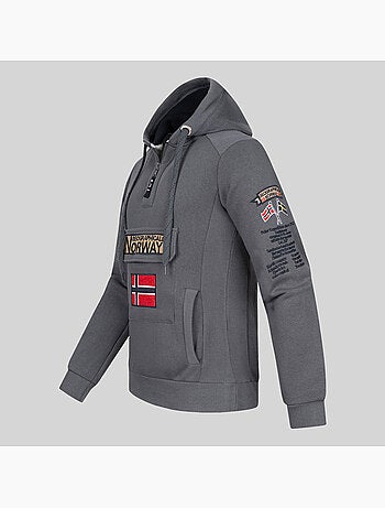 Sweat à capuche gymclass – geographical norway