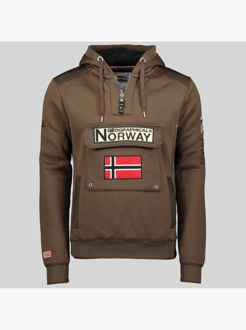 Sweat à capuche gymclass – geographical norway - Kiabi