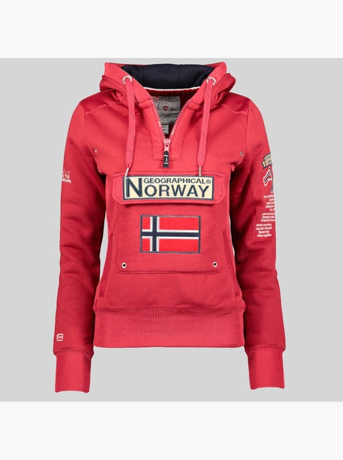 Sweat à capuche gymclass – geographical norway - Kiabi