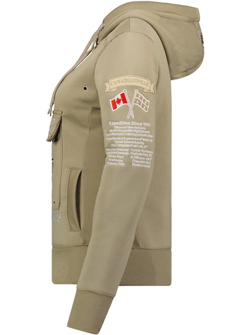 Sweat à capuche gyrelle – canadian peak - Kiabi