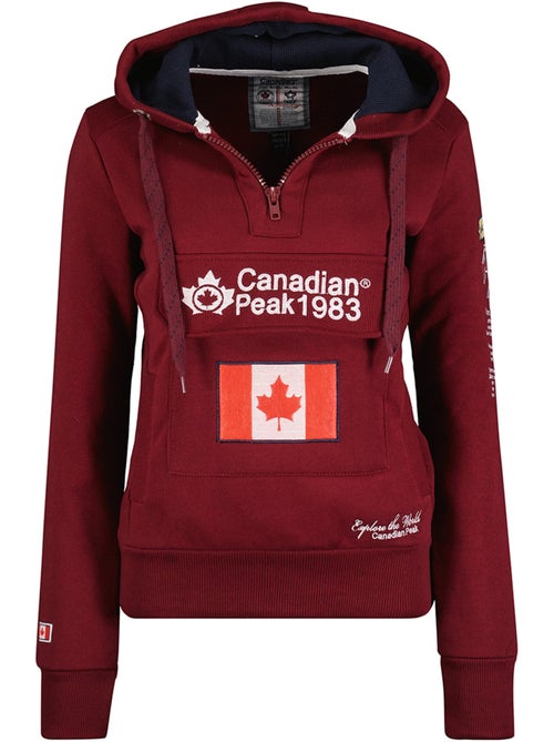 Sweat à capuche gyrelle – canadian peak - Kiabi