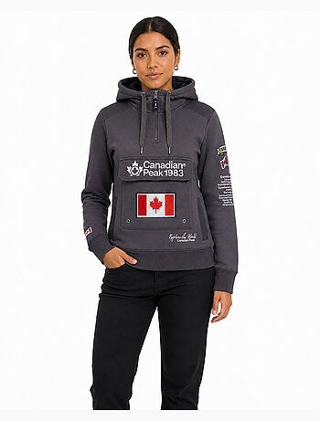 Sweat à capuche gyrelle – canadian peak