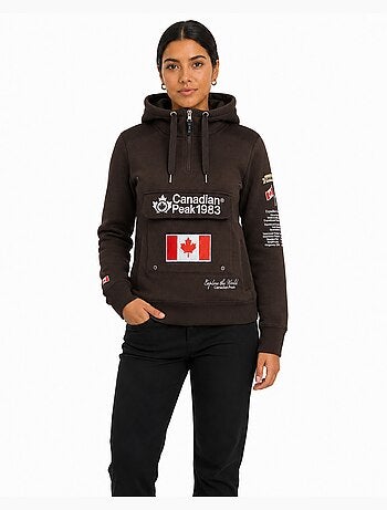 Sweat à capuche gyrelle – canadian peak