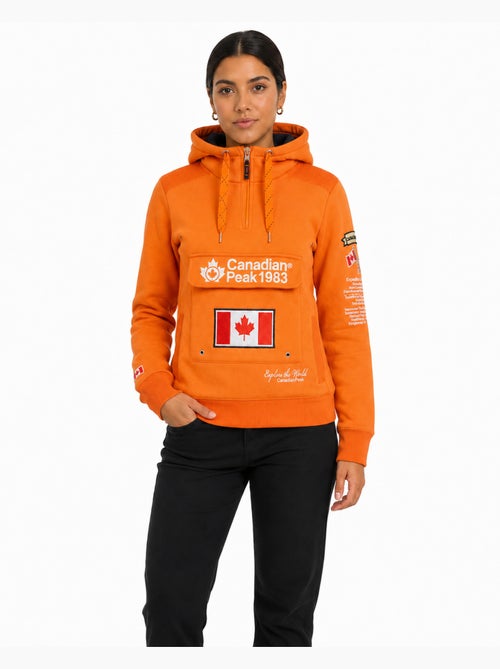 Sweat à capuche gyrelle – canadian peak - Kiabi