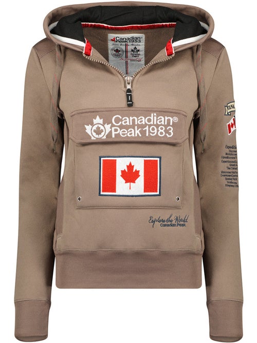 Sweat à capuche gyrelle – canadian peak - Kiabi