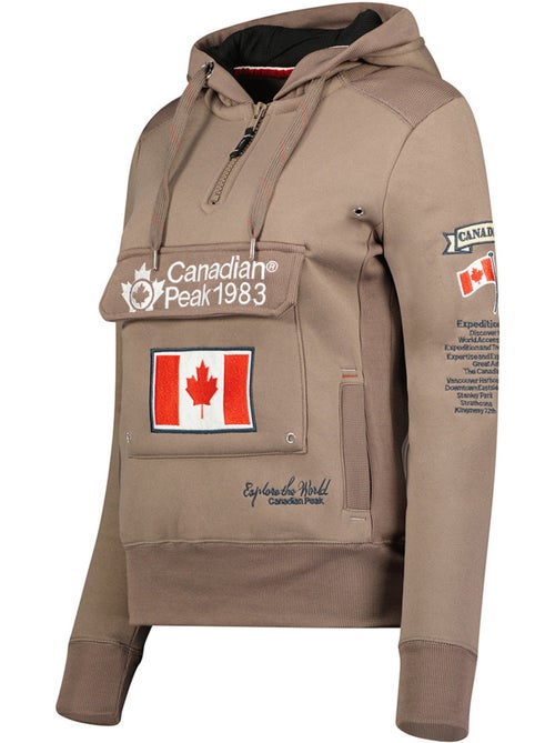 Sweat à capuche gyrelle – canadian peak - Kiabi