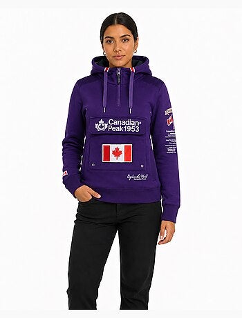 Sweat à capuche gyrelle – canadian peak