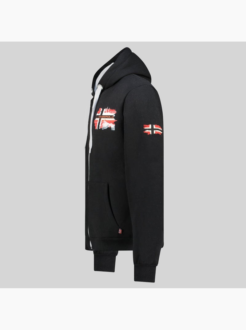 Sweat à capuche gysuis – geographical norway Noir - Kiabi