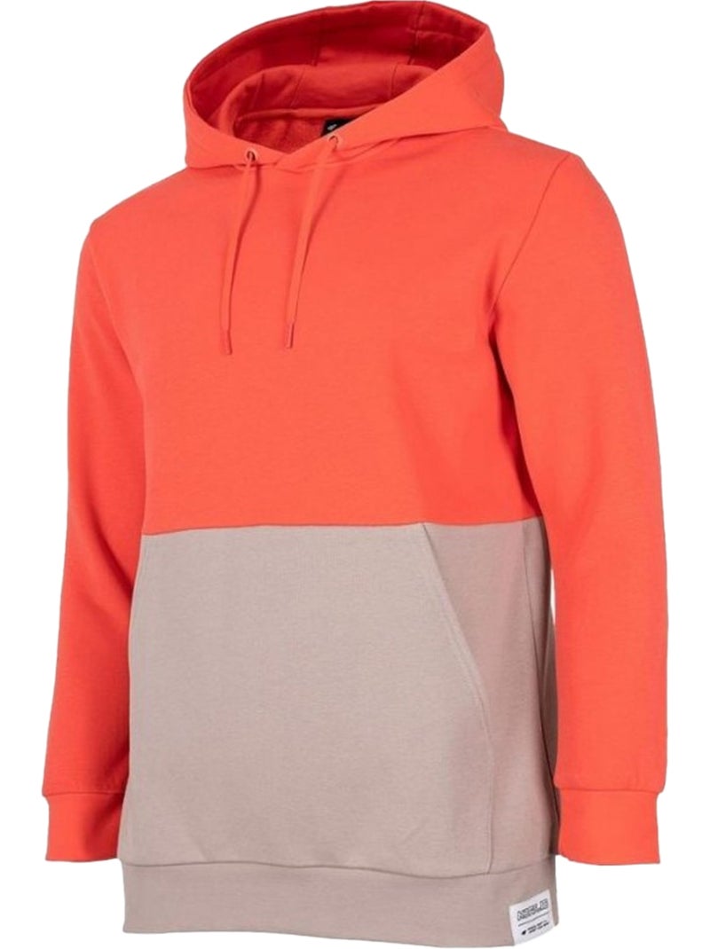 Sweat à capuche h4z22 blm027 70n - 4f Orange - Kiabi