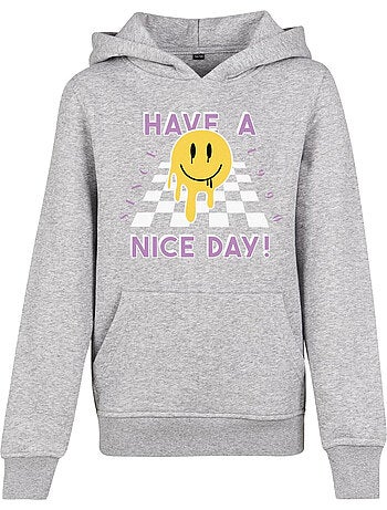 Sweat à capuche have a nice day - mister tee