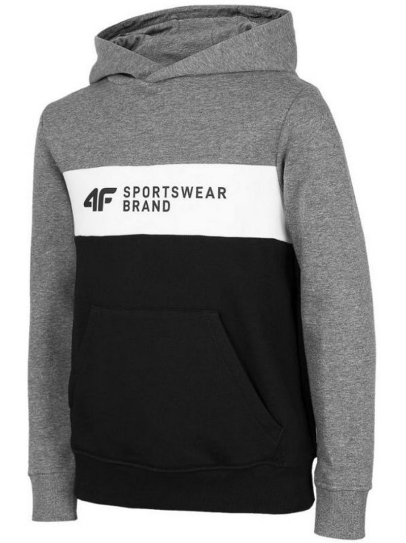 Sweat à capuche hjz22 jblm003 - 4f Noir Gris - Kiabi