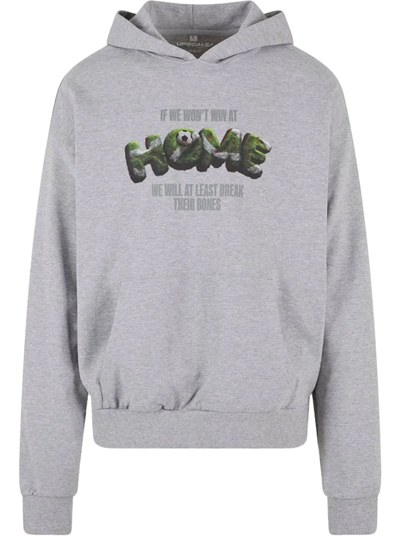 Sweat à capuche home - mister tee Gris - Kiabi