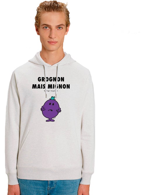 Sweat à capuche Homme - GROGNON MAIS MIGNON 2 - Kiabi