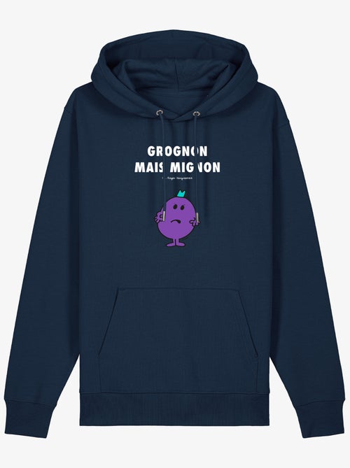 Sweat à capuche Homme - GROGNON MAIS MIGNON 2 - Kiabi
