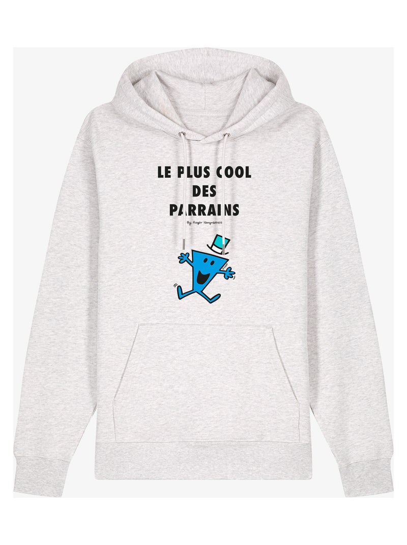 Sweat à capuche Homme - LE PLUS COOL DES PARRAINS 2 Beige - Kiabi