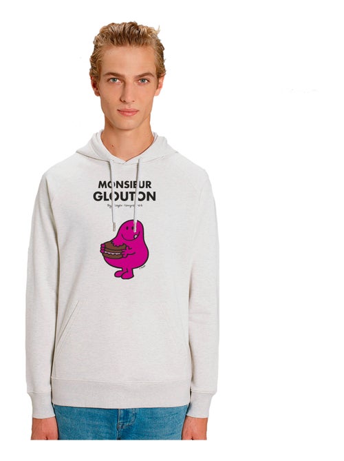 Sweat à capuche Homme - MONSIEUR GLOUTON - Kiabi