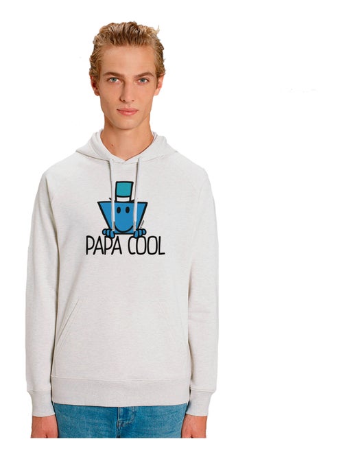 Sweat à capuche Homme - PAPA COOL - Kiabi