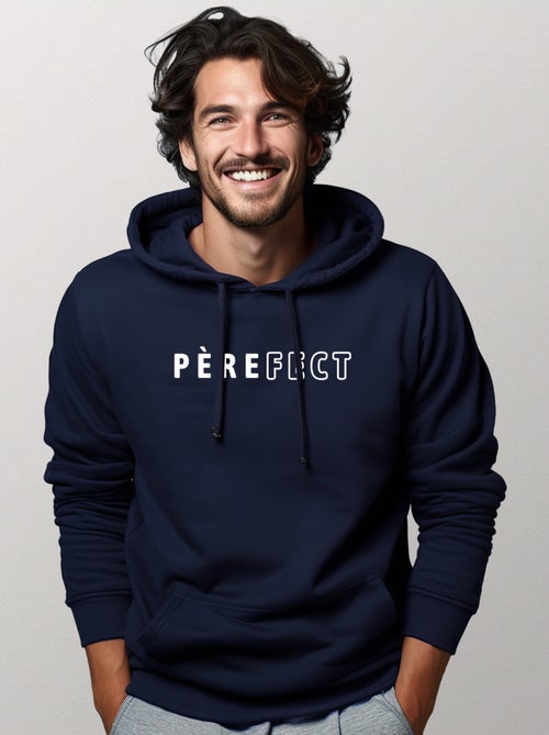Sweat à capuche Homme - PÈRE(FECT) 2 WAF - Kiabi