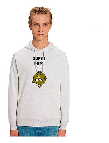 Sweat à capuche Homme - SUPER PAPY MRMME