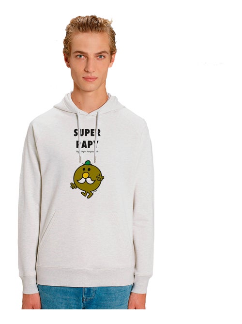 Sweat à capuche Homme - SUPER PAPY MRMME - Kiabi