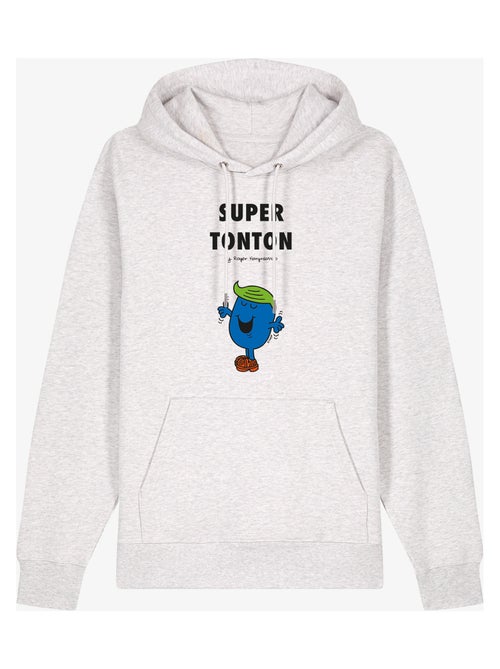 Sweat à capuche Homme - SUPER TONTON 3 - Kiabi