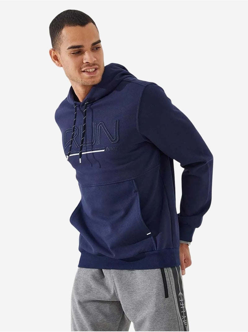 Sweat à capuche homme avec logo imprimé tommy Bleu lagon - Kiabi