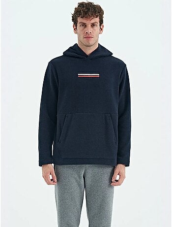 Sweat à capuche homme avec logo imprimé tommy