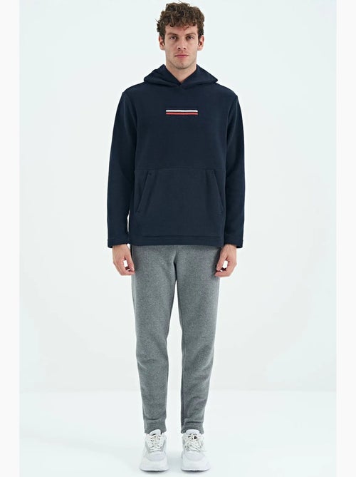 Sweat à capuche homme avec logo imprimé tommy - Kiabi Sweat à capuche homme avec logo imprimé tommy - Kiabi