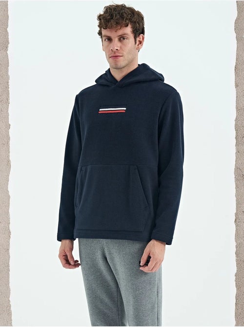 Sweat à capuche homme avec logo imprimé tommy - Kiabi Sweat à capuche homme avec logo imprimé tommy - Kiabi