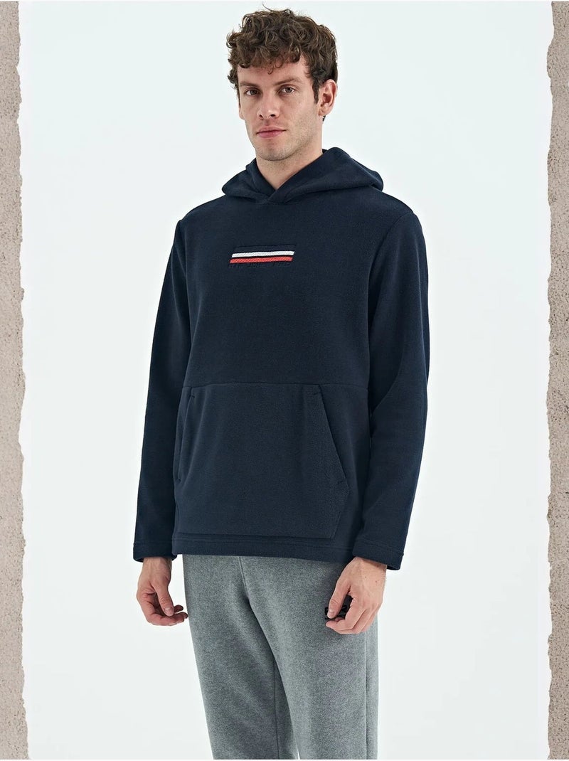 Sweat à capuche homme avec logo imprimé tommy Bleu marine - Kiabi