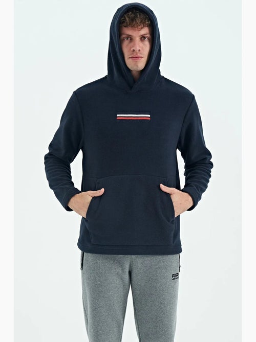 Sweat à capuche homme avec logo imprimé tommy - Kiabi Sweat à capuche homme avec logo imprimé tommy - Kiabi