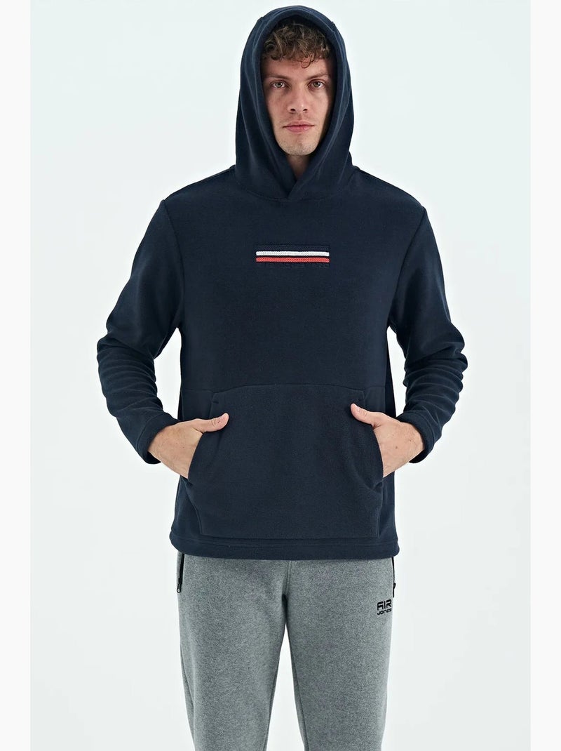 Sweat à capuche homme avec logo imprimé tommy Bleu marine - Kiabi