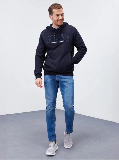 Sweat à capuche homme avec logo imprimé tommy - Kiabi