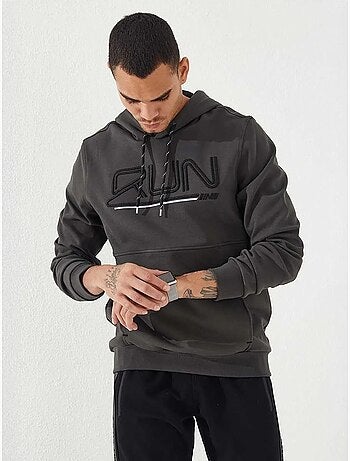 Sweat à capuche homme avec logo imprimé tommy