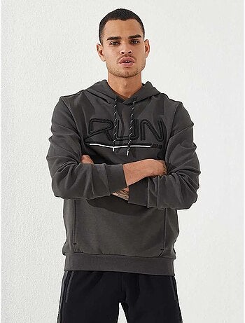 Sweat à capuche homme avec logo imprimé tommy